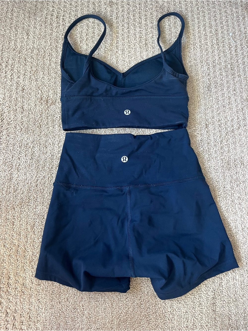 Lululemon navy set - Picture 1 of 4